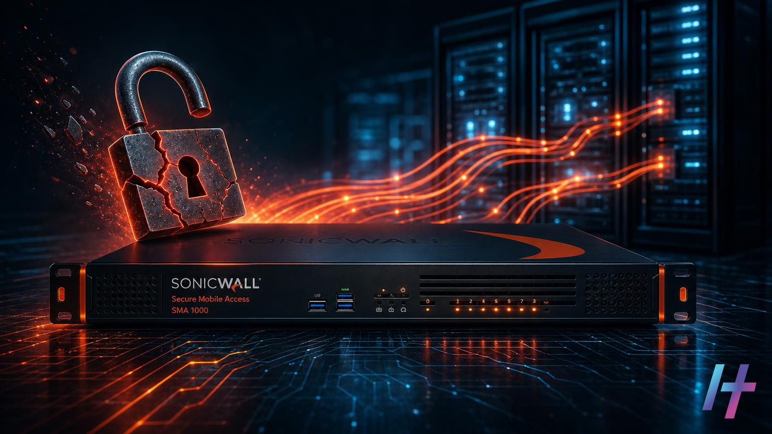 SonicWall SMA 1000 : faille critique exploitée après le correctif