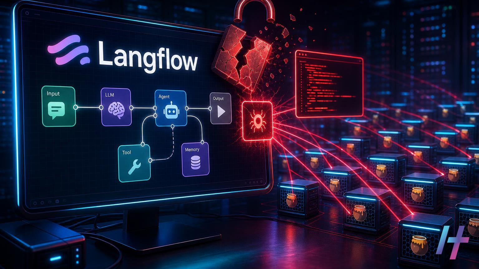 Faille Langflow : 1 423 tentatives d’exploitation sur honeypot
