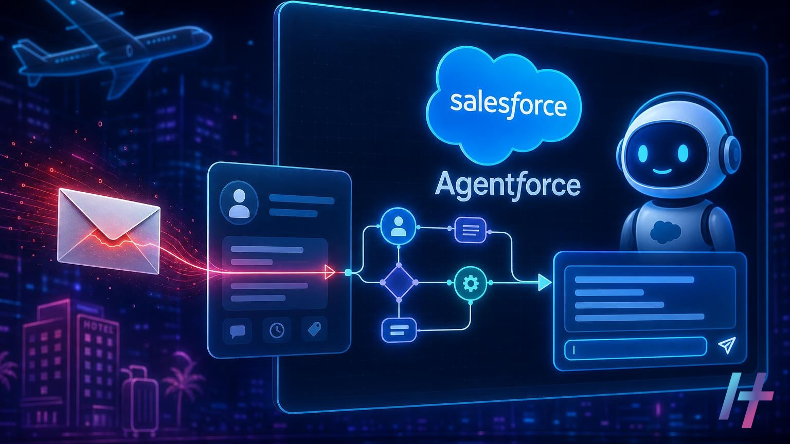Salesforce Agentforce : quand un e-mail client pilote l’agent IA