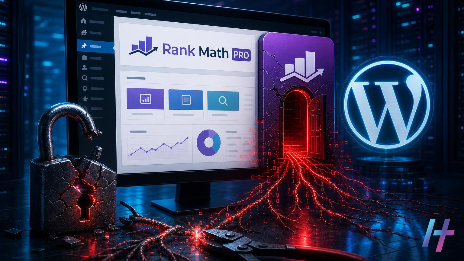 Rank Math PRO piraté : une porte dérobée vise les sites WordPress