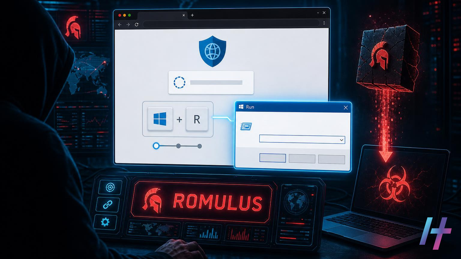 Nouvelle plateforme ROMULUS : ClickFix au service de Legion Loader