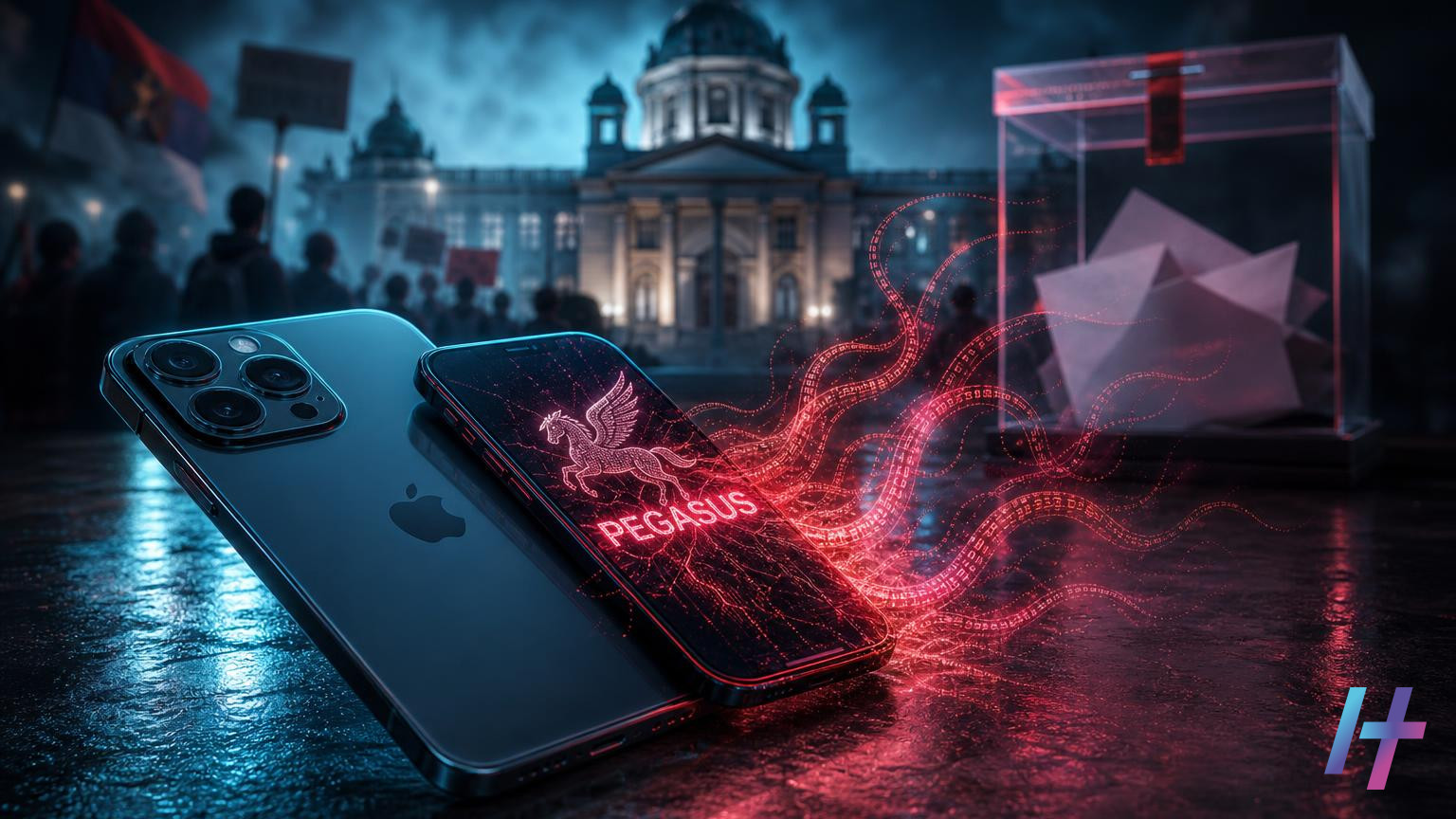 Spyware Pegasus sur l’iPhone du recteur de Belgrade avant le vote