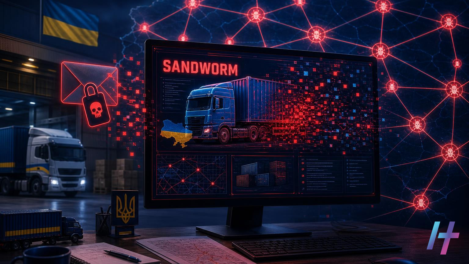 Attaque Sandworm : une porte dérobée maillée frappe l’Ukraine