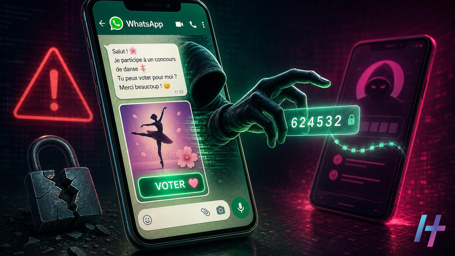 Arnaque WhatsApp : le faux concours de danse qui vole des comptes
