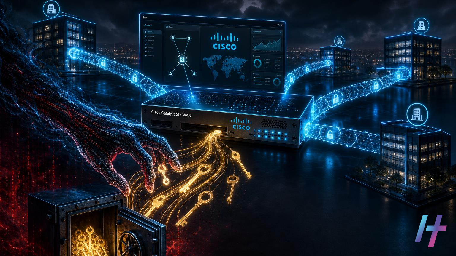 Cisco SD-WAN : le malware KeyDrift vole des clés de chiffrement